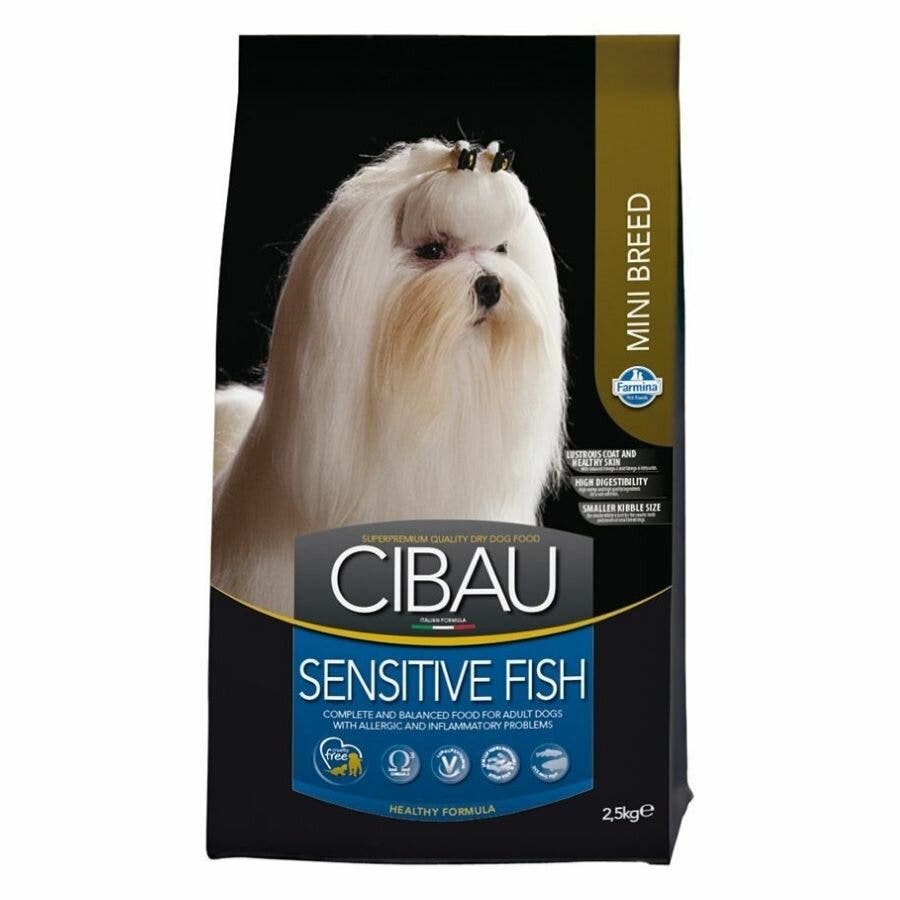 Cibau Adult Mini Sensitive Pesce Per Cani Adulti 2.5kg
