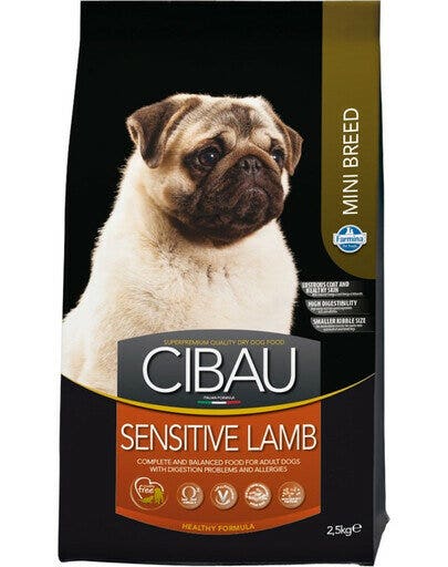 Cibau Adult Mini Sensitive Agnello Per Cani Adulti 2.5kg