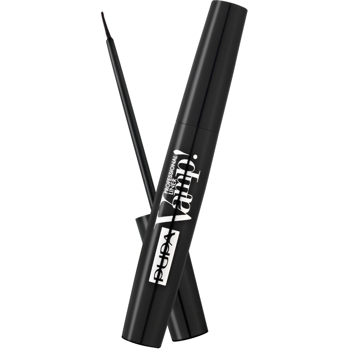 Pupa Vamp Professional Liner Eyeliner avec pinceau 100 Extra Black 4,5 ml