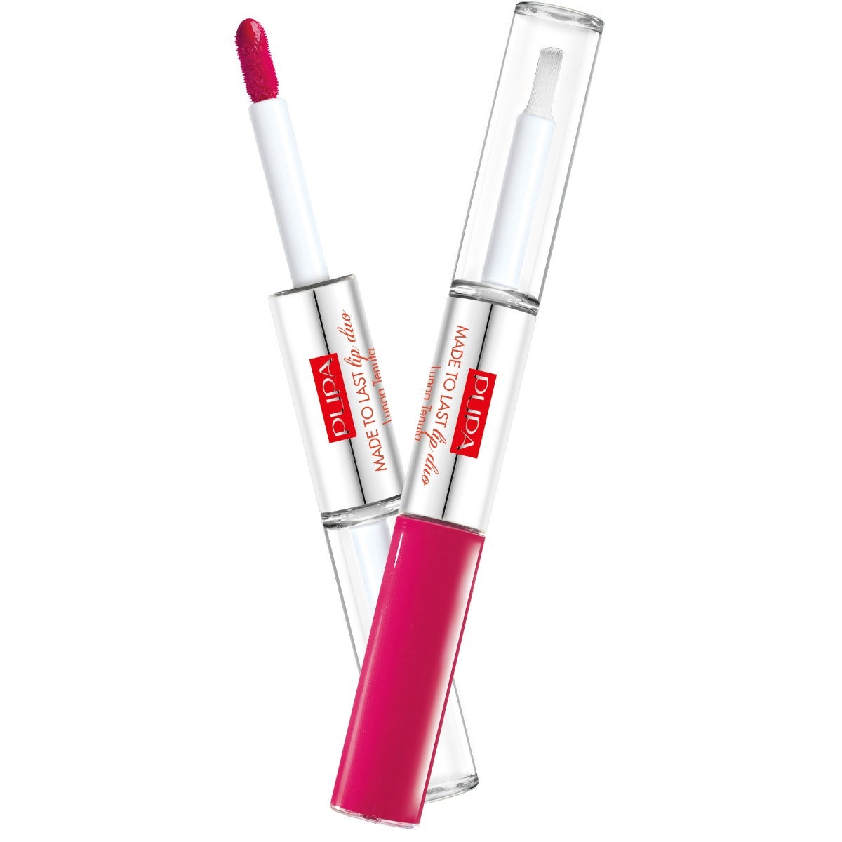 Pupa Made To Last Lip Duo Rouge à lèvres liquide 004 Geranium Fuchsia 4 ml
