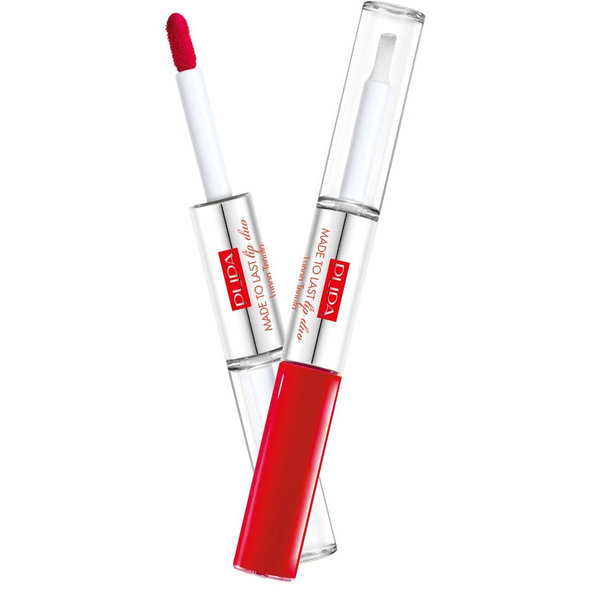 Pupa Made To Last Lip Duo Rouge à lèvres liquide 006 Fire Red 4 ml