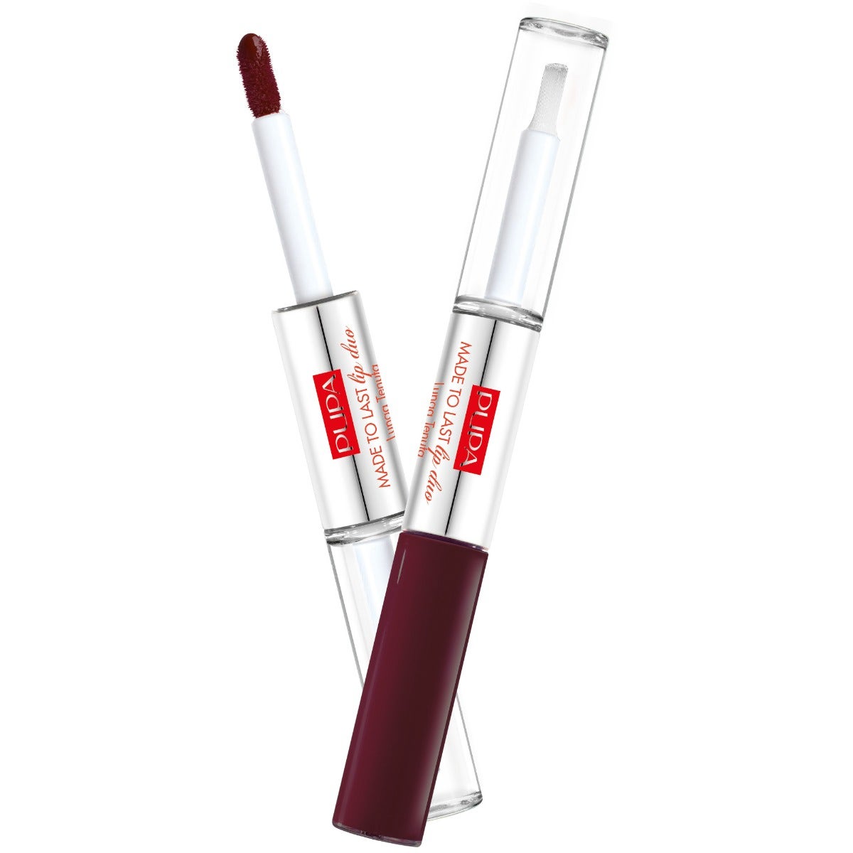 Pupa Made To Last Lip Duo Rouge à lèvres liquide 017 Red Wine 4 ml