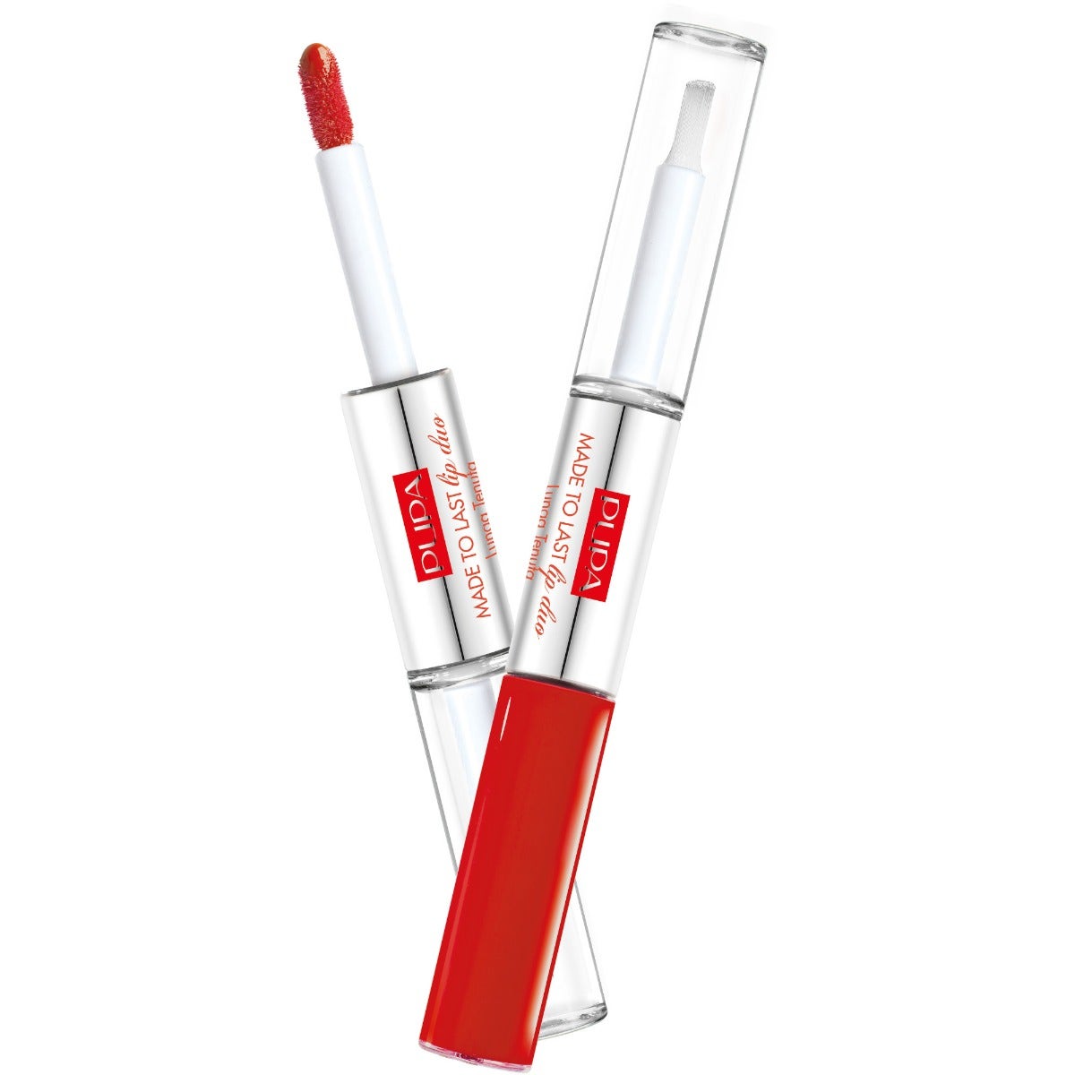 Pupa Made To Last Lip Duo Rouge à lèvres liquide 018 Imperial Red 4 ml