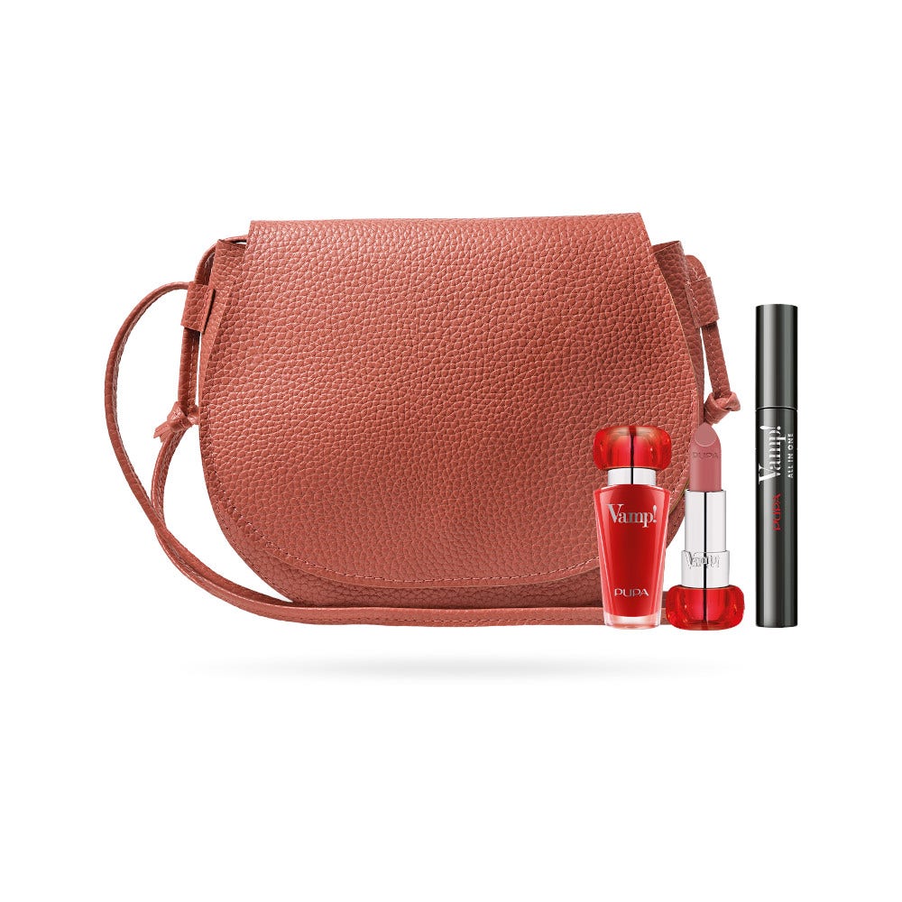 Pupa Kit Mascara Vamp! All In One 9 ml + Vamp! Rouge à lèvres 3,5 ml