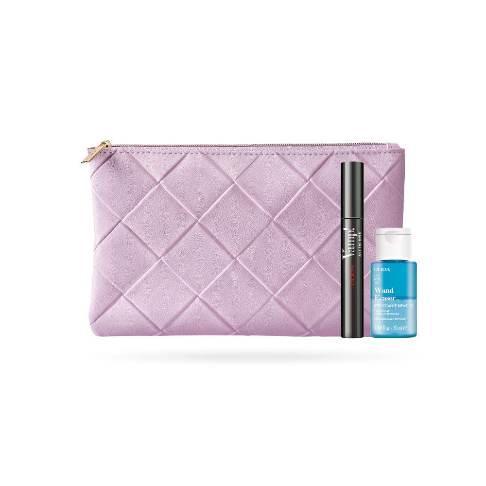 Kit Pupa Mascara Vamp! All In One 9 ml + Démaquillant biphasé 50 ml
