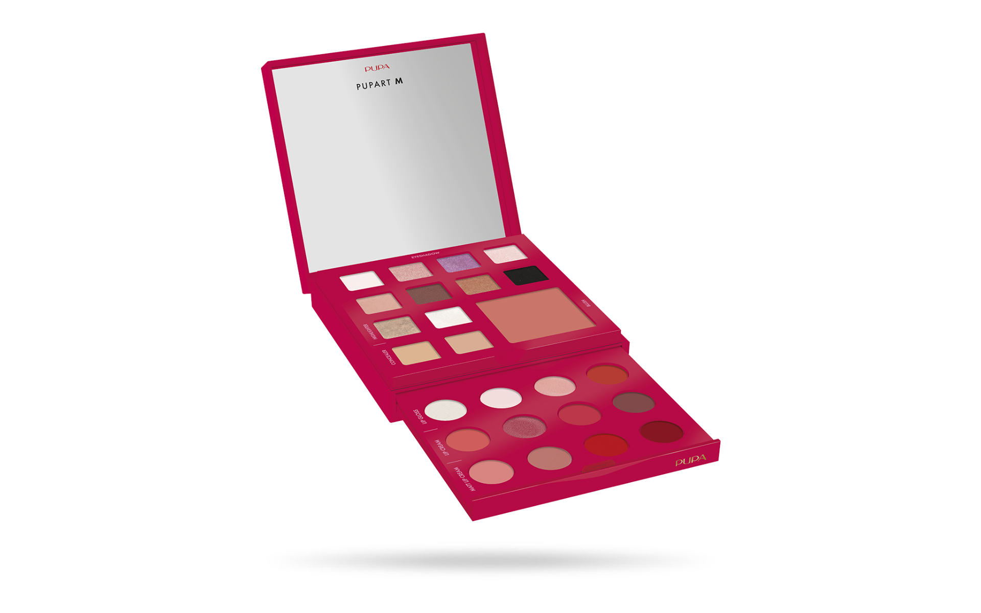Pupart M Palette de maquillage n° 003 Rouge
