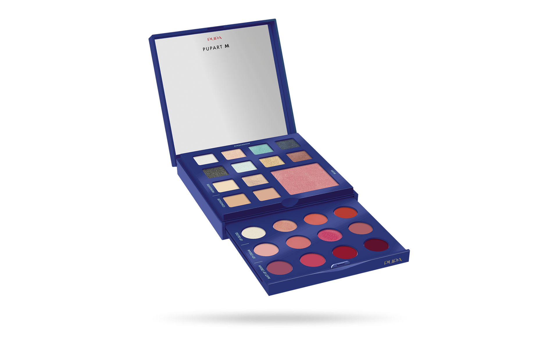 Pupart Palette de maquillage M N° 004 Blue