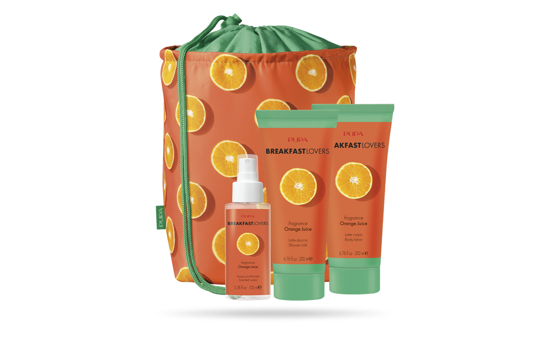 Pupa Kit Breakfast Lovers N°4 003 Jus d'orange