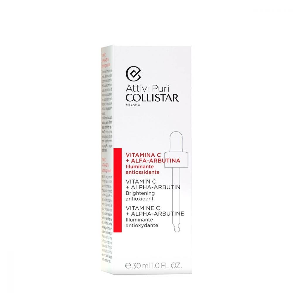 Collistar Siero Viso Attivi Puri Vitamina C + Alfa-Arbutina 30ml