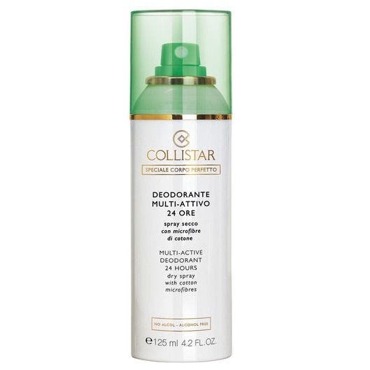 Collistar Deodorante Multi-Attivo 24 Ore Spray Secco Con Microfibre Di Cotone No Alcol 125ml