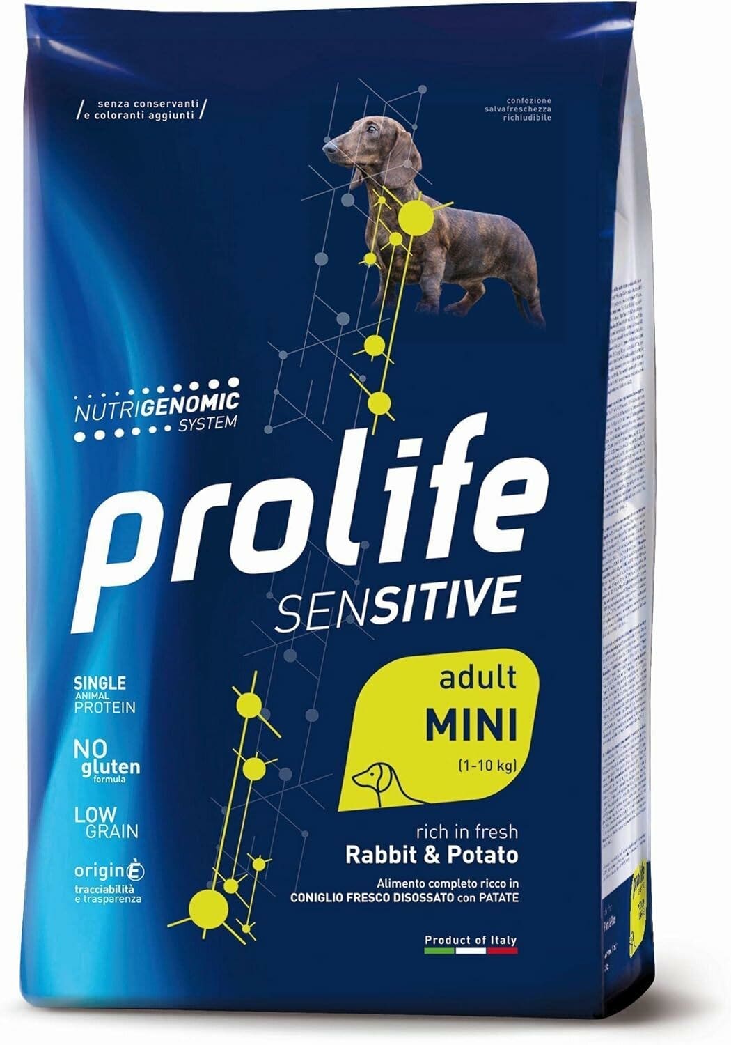 Prolife Dog Sensitive Lapin et Pommes de terre Adult Mini 2 kg