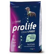 Prolife Grain Free Adult Sensitive Fish & Potato Croquettes pour chiens de petite taille Sac de 7 kg