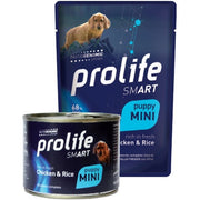 Prolife Smart Poulet frais au riz, nourriture humide pour chiots de petite taille, boîte de 200 g