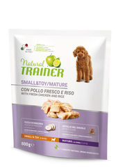 Natural Trainer Crocchette Pollo Fresco Per Cani Adulti Taglia Piccola Sacco 800g