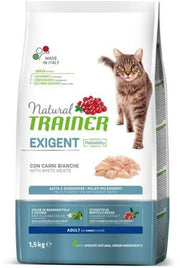 Natural Trainer Exigent Crocchette Con Carni Bianche Per Gatti Adulti Sacco 1,5kg