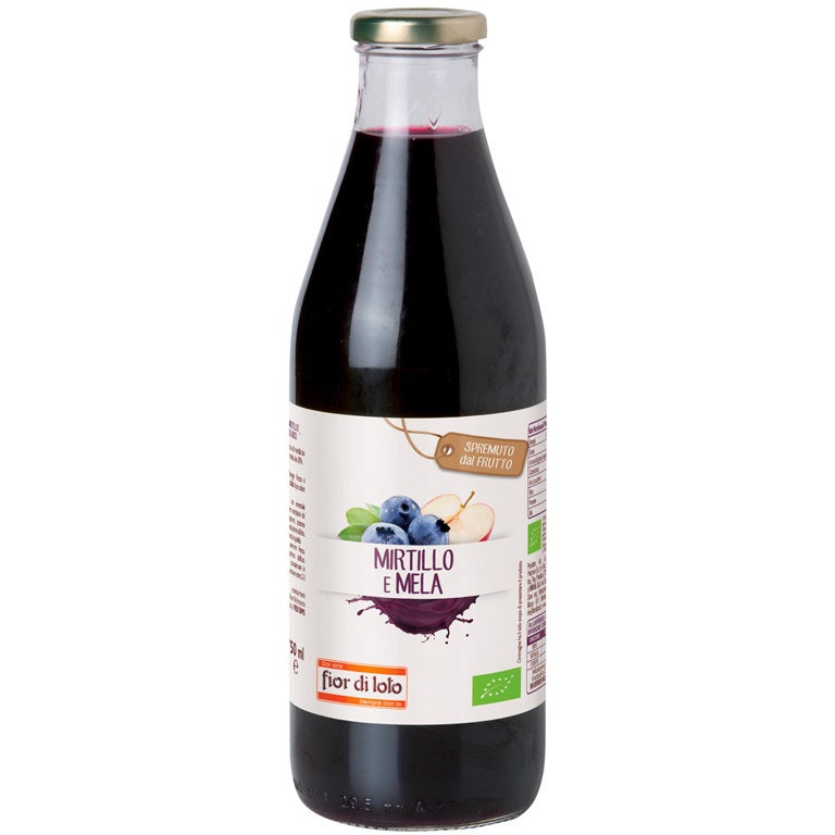 Fiori Di Loto : jus de myrtille et de pomme 750 ml