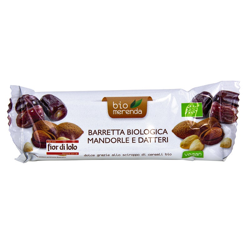 Fiori Di Loto Barretta Bio Mandorle E Datteri 30g