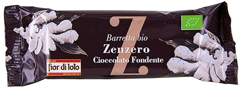 Fiori Di Loto Barretta Allo Zenzero E Cioccolato Fondente 30g
