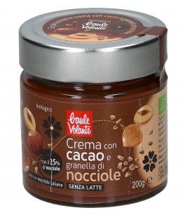 Baule Volante Crème au cacao et aux éclats de noisettes 200 g
