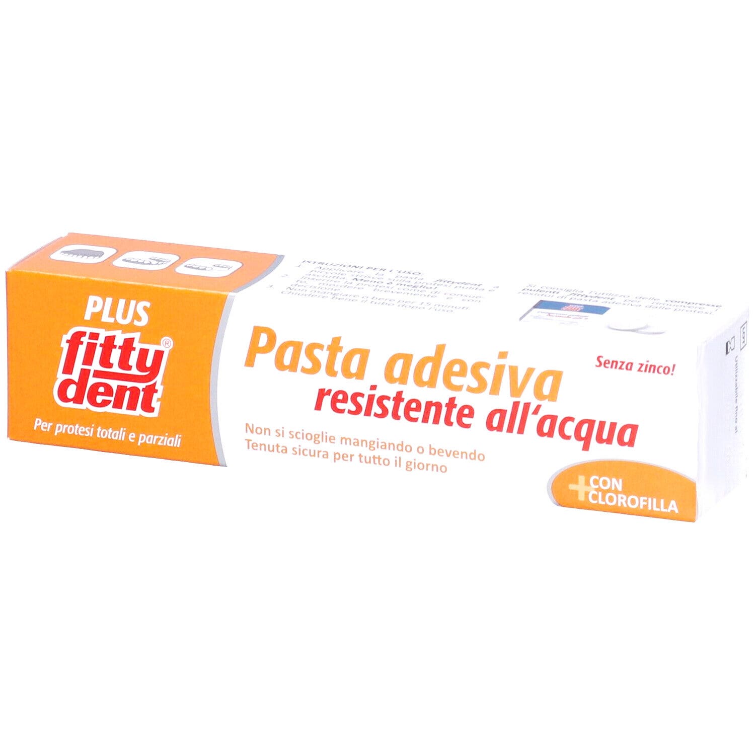 Fittydent Plus Pasta Adesiva Per Protesi Con Clorofilla