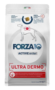 Forza10 Active Vet Pet Ultra Dermo Croquettes au Poisson pour Chiens Adultes 1,5 kg