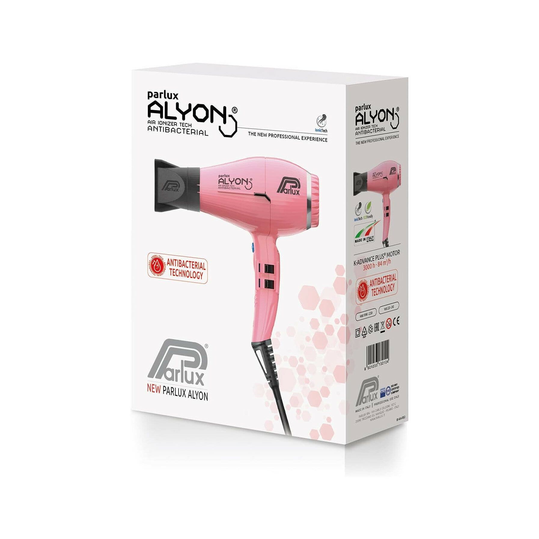 Parlux Asciugacapelli Professionale Alyon Rosa