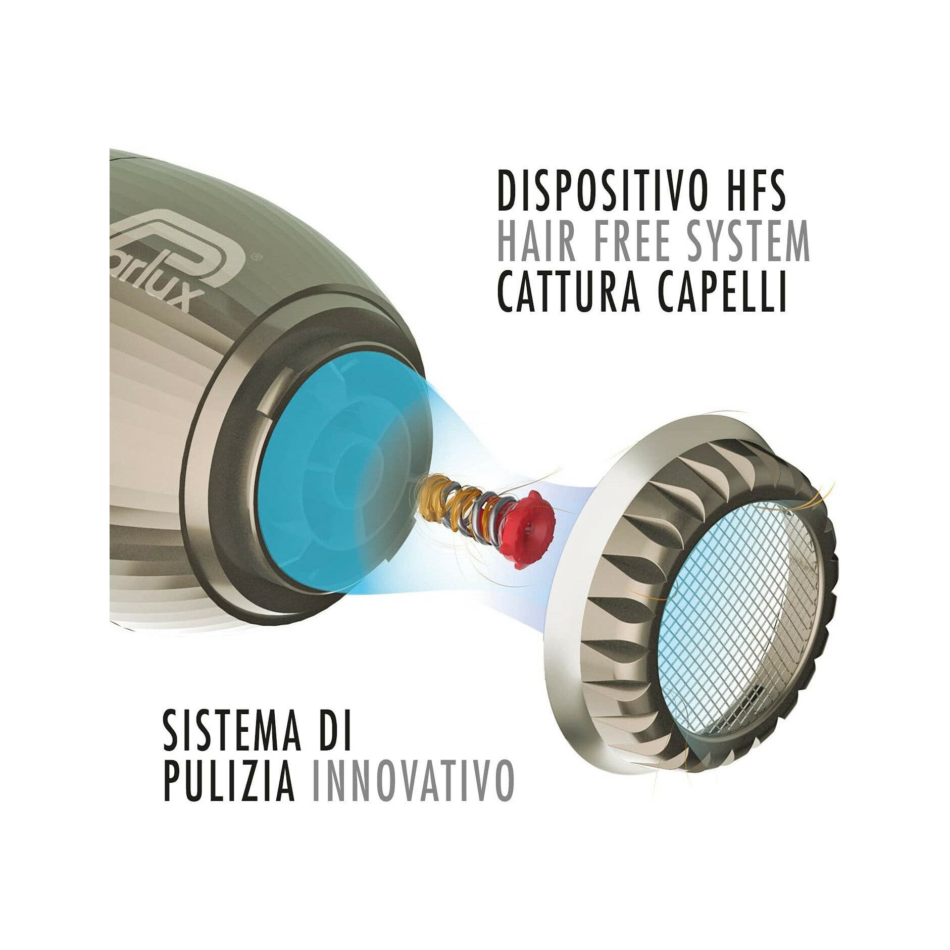 Parlux Asciugacapelli Professionale Alyon Bronzo