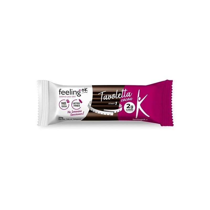 Feeling Ok Tavoletta Al Cacao Start 20g