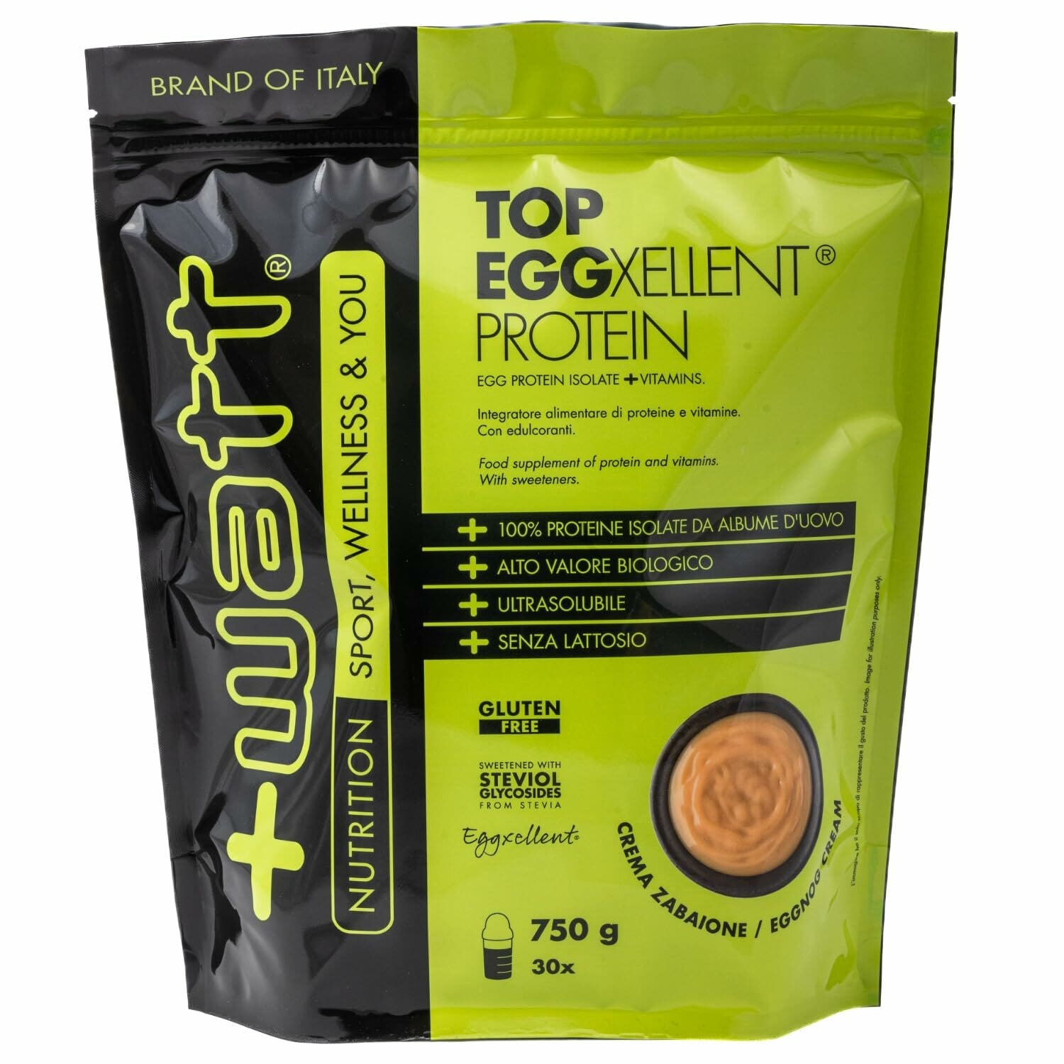 +Watt Top Eggxellent Protein Crema Zabaione 750 grammi