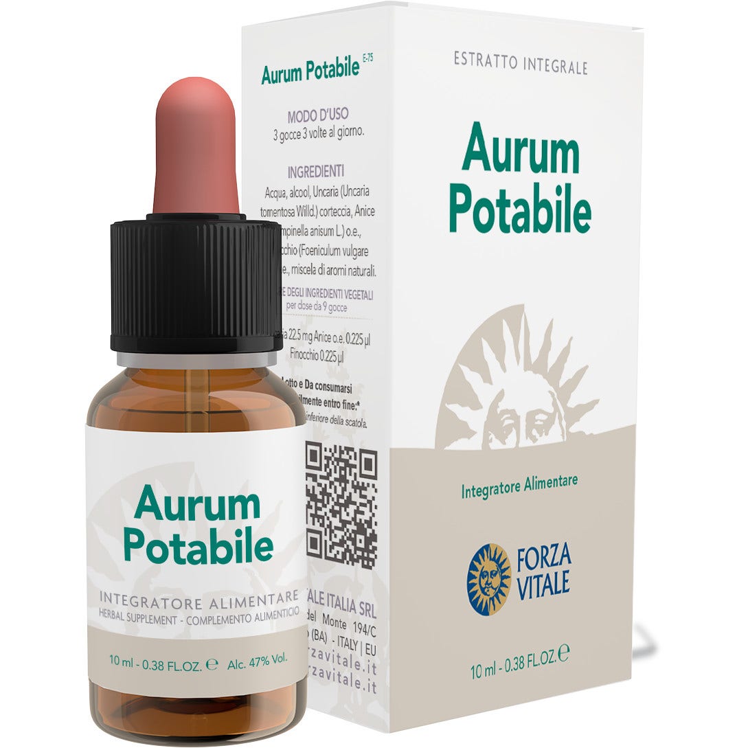 Ecosol Aurum Potabile Gocce 10ml
