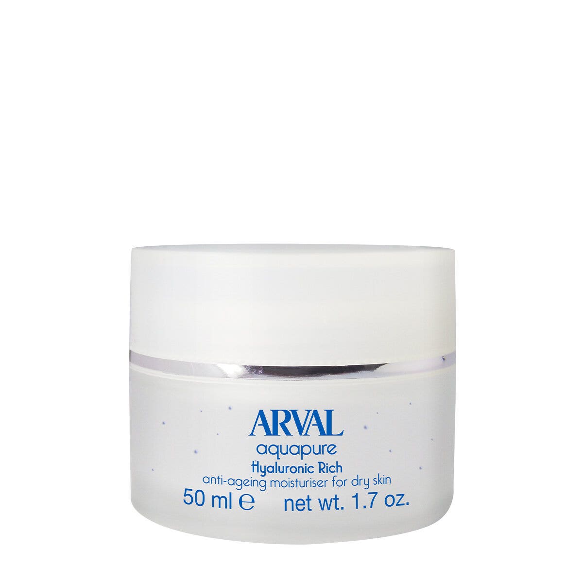 Arval Aquapure Hyaluronic Rich Idratante Viso Anti-età Pelli Secche 50ml