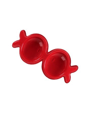 United Pets Fish Kiss Gamelle pour nourriture et eau pour chats, couleur rouge