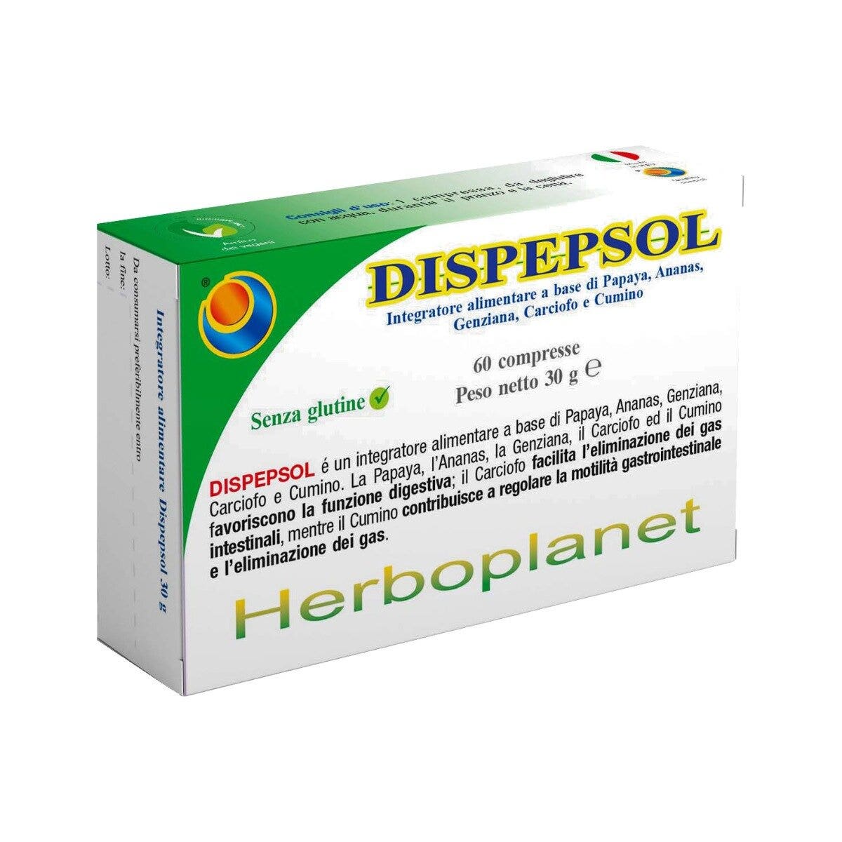 Herboplanet Dispepsol 60 comprimés