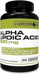 Natroid Alpha Lipoic Acid 600mg 30 Capsule