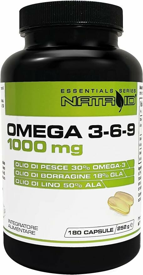 Natroid Omega 3-6-9 1000mg 180 Capsule