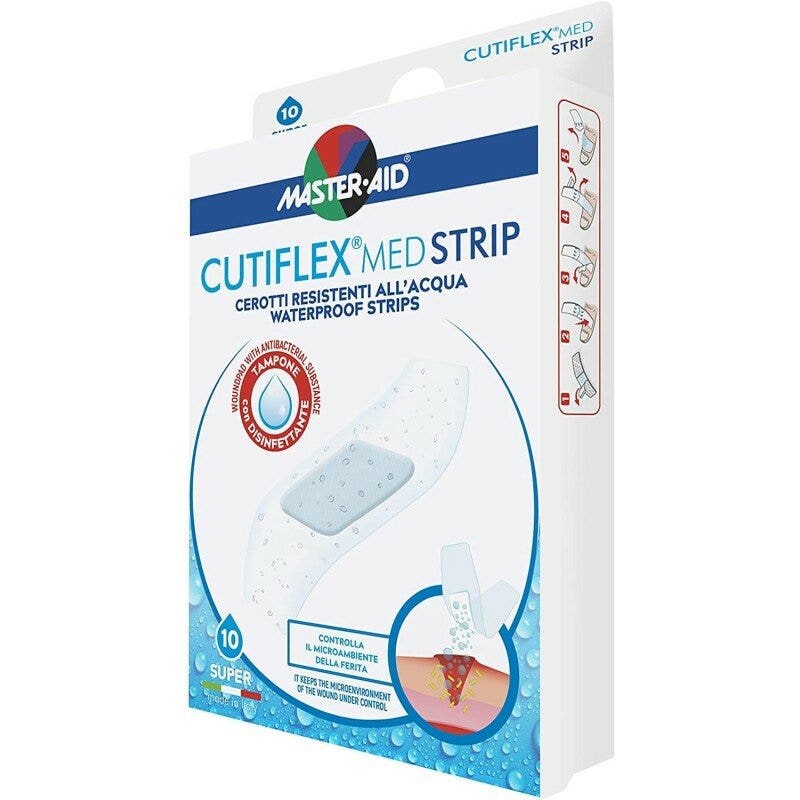 Master-Aid Cutiflex Pansement M 10 pièces