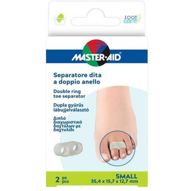 Master Aid Footcare Separatore Dita A Doppio Martello Taglia Small