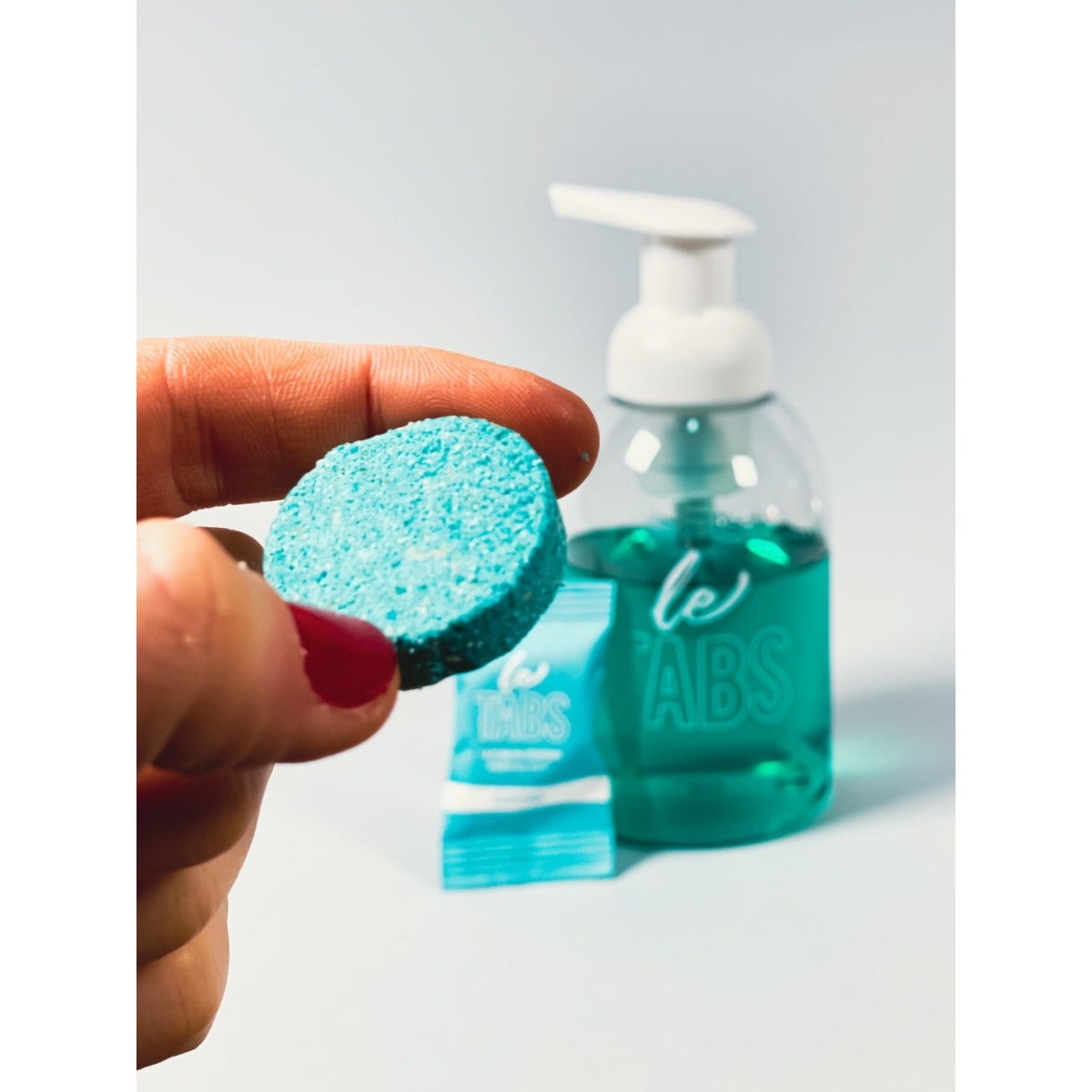Napkin Letabs Savon Comprimé Kit de Démarrage Doseur + 3 Comprimés aux Parfums Différents