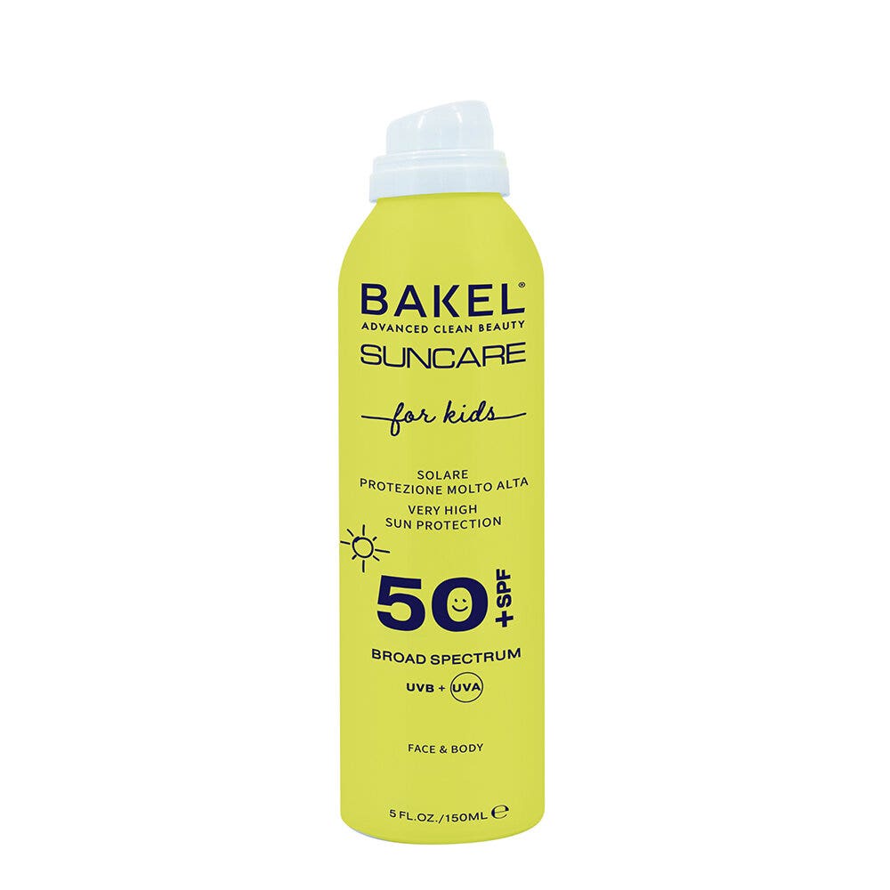 Bakel Suncare Spray Solare For Kids SPF 50+ Viso Corpo 150ml