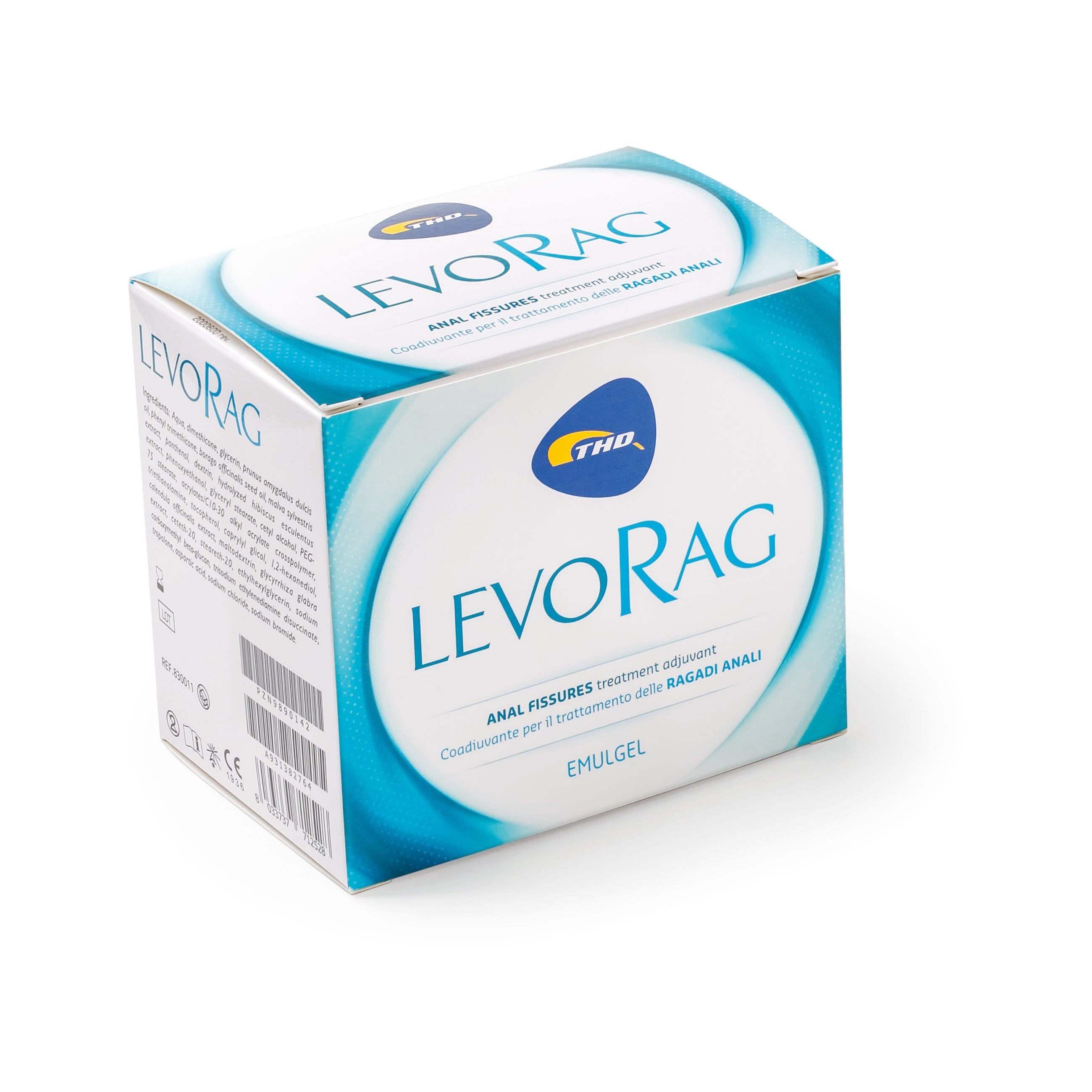 Levorag Emulgel 20 tubes à usage unique