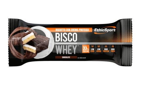 EthicSport Bisco Whey High Protein Baretta Chocolate 40g