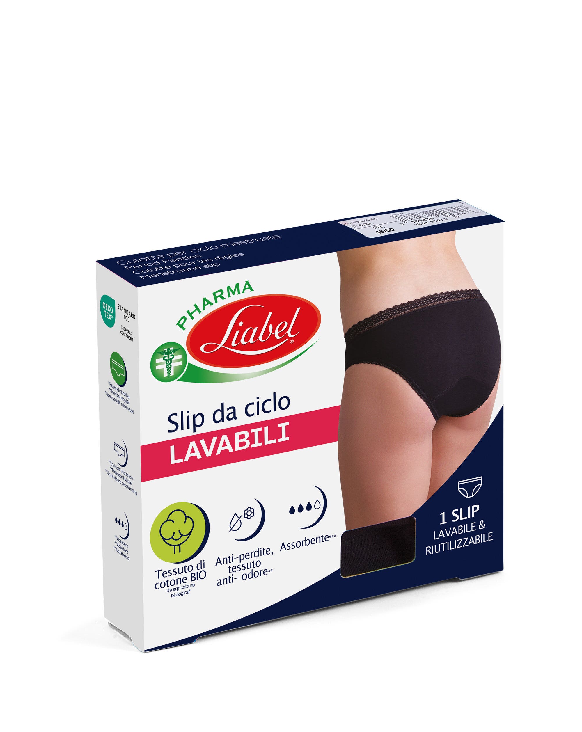 Liabel Pharma Period Panties Slip Classic Taglia 6