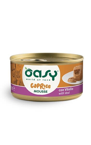 Oasy Wet Cat Caprice Mousse au veau 85 g