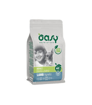 Oasy Adult One Protein Croquettes à l'Agneau pour Chiens de Petite Taille, Sac de 2,5 kg