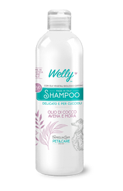 Welly Shampoo Olio Di Cocco Avena & Mora Per Cani Cuccioli 250ml