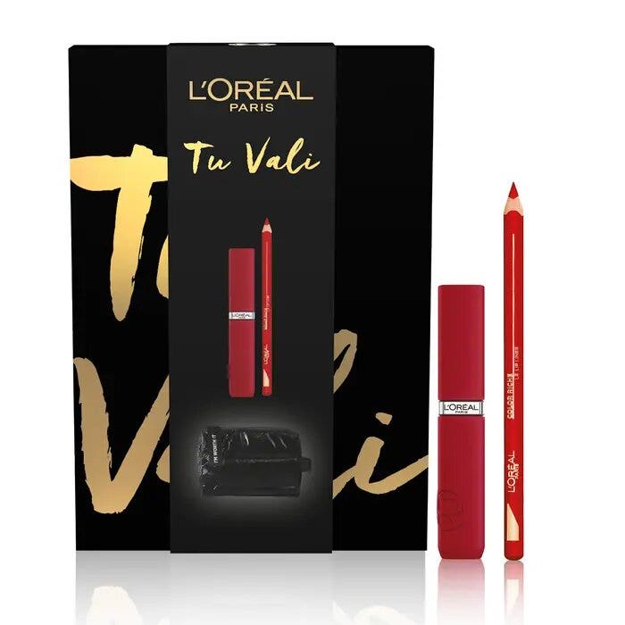 L'Oréal Paris Self Confidence Box Mini Beauty Matte Resistance Rouge + Crayon à lèvres