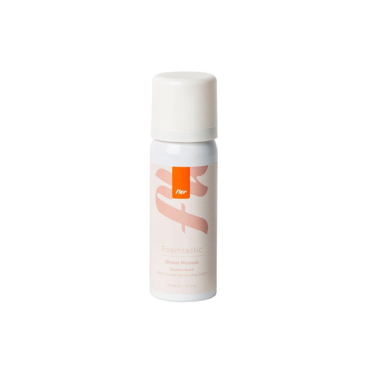 Fler Foamtastic Mousse Depilazione Olio Di Cocco E Burro Di Karité 50ml Travel