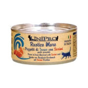 Unipro Rustico Mare Cibo Umido Tonno Con Surimi Granchio Per Gatti Adulti Barattolo 85g