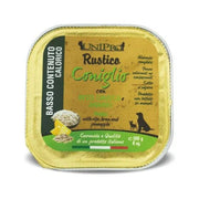 Unipro Rustico Lapin au riz/son/ananas pour chiens en surpoids Barquette 100 g