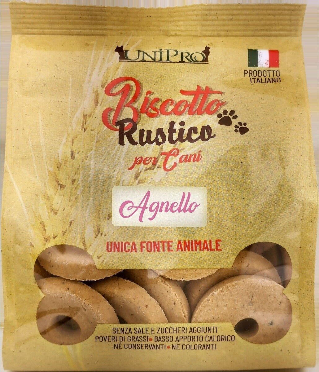 Unipro Biscuit rustique à l'agneau, aliment complémentaire pour chiens, 300 g